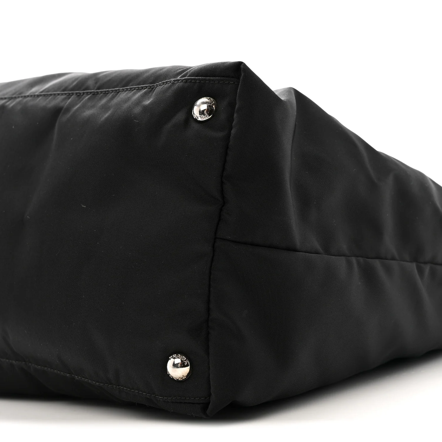 Tessuto Nylon Vela Saffiano Tote Black - Image 10