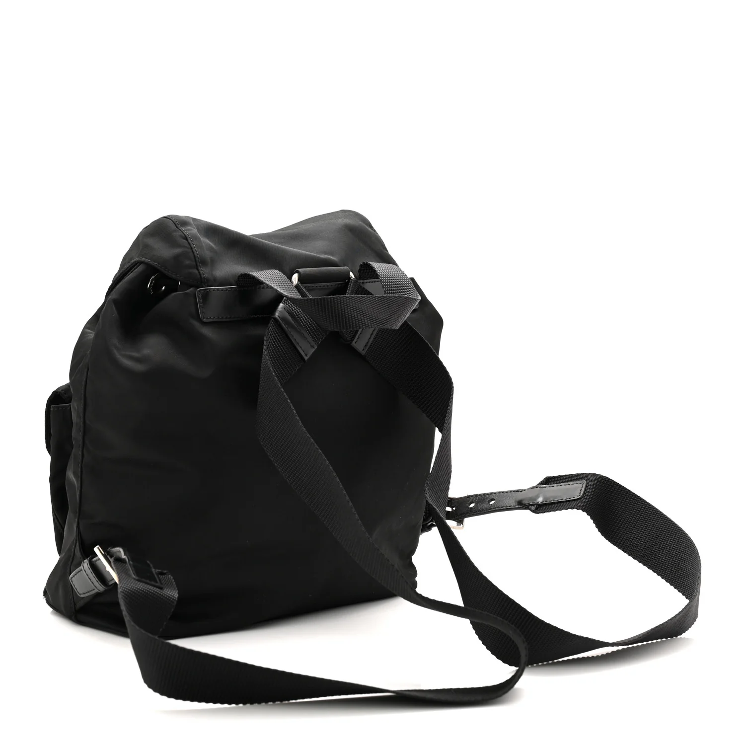 Tessuto Nylon Vela Small Backpack Black - Image 3