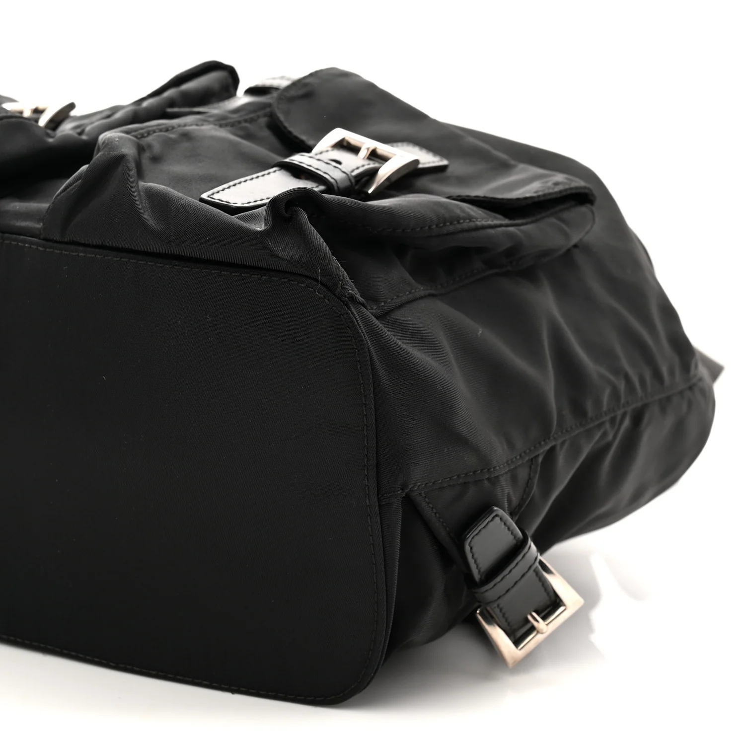 Tessuto Nylon Vela Small Backpack Black - Image 9