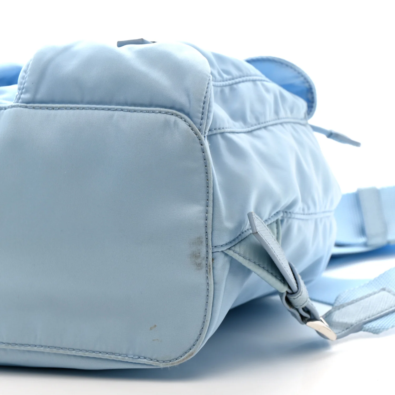 Tessuto Nylon Vela Small Backpack Celeste - Image 10