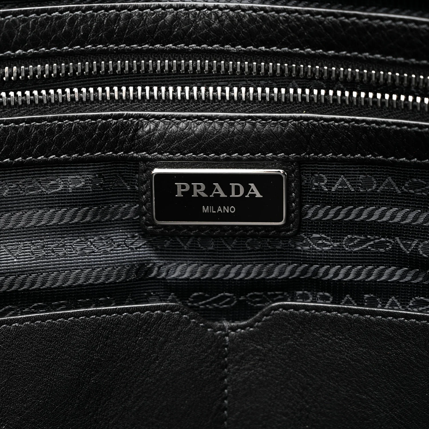 Vitello City Briefcase Black - Image 6