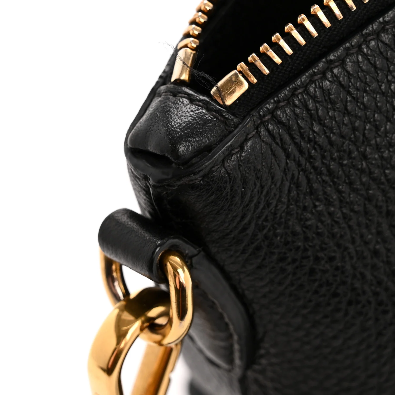 Vitello Daino Pocket Small Tote Black - Image 16