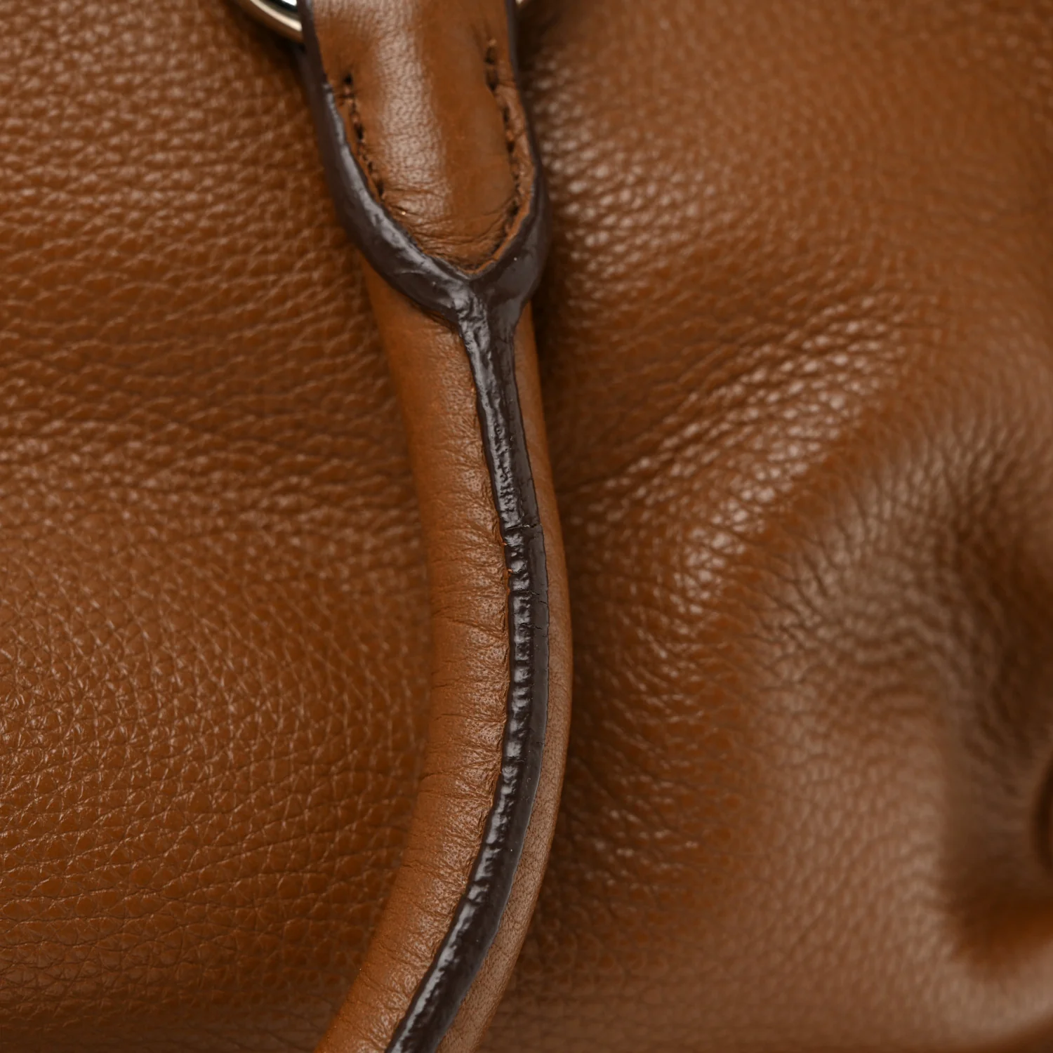 Vitello Daino Satchel Nocciolo - Image 13