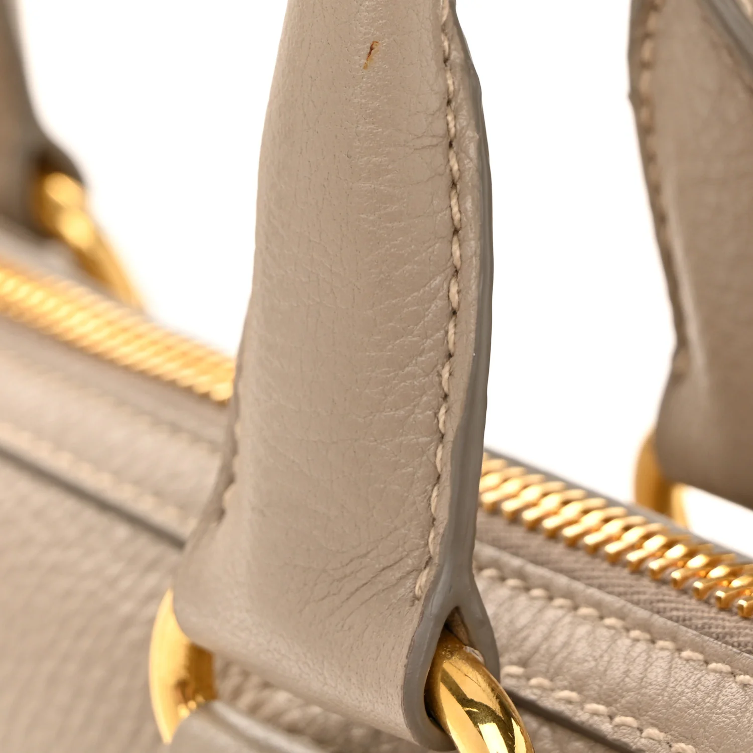 Vitello Daino Shopping Satchel Pomice - Image 13
