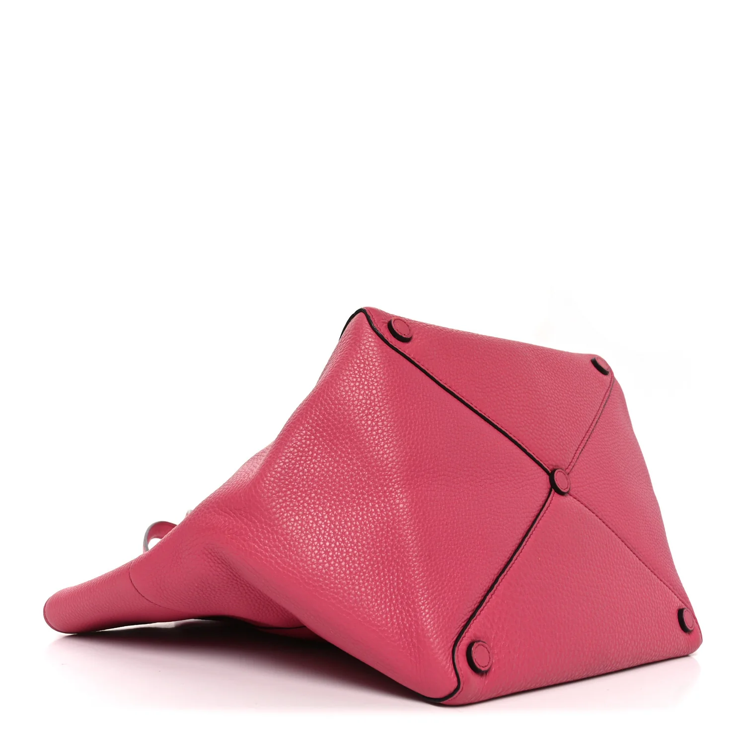 Vitello Daino Shopping Tote Peonia - Image 4