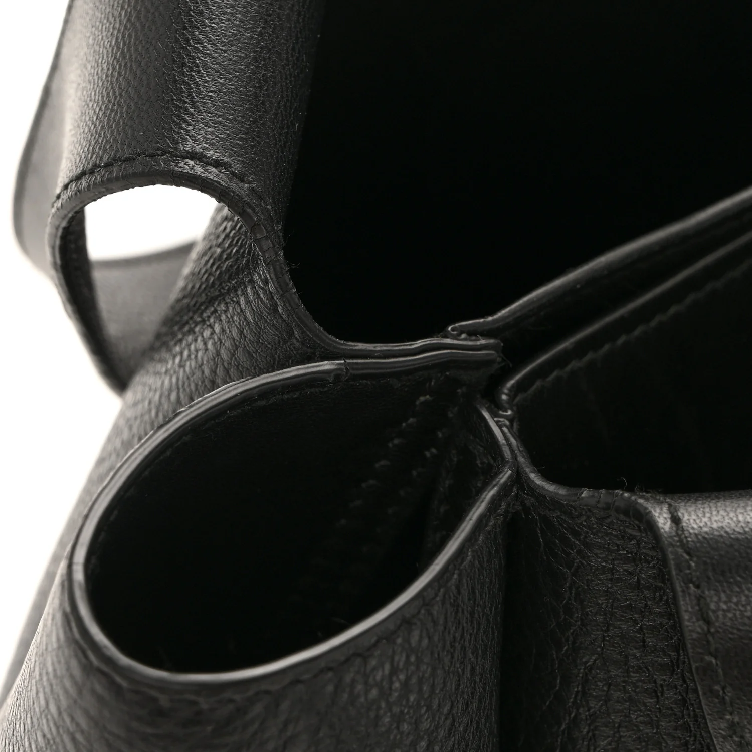 Vitello Daino Soft Medium Dynamique Tote Black - Image 12