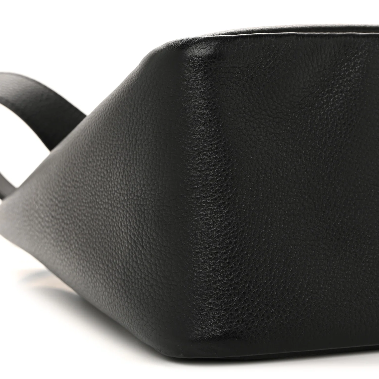 Vitello Daino Soft Medium Dynamique Tote Black - Image 9