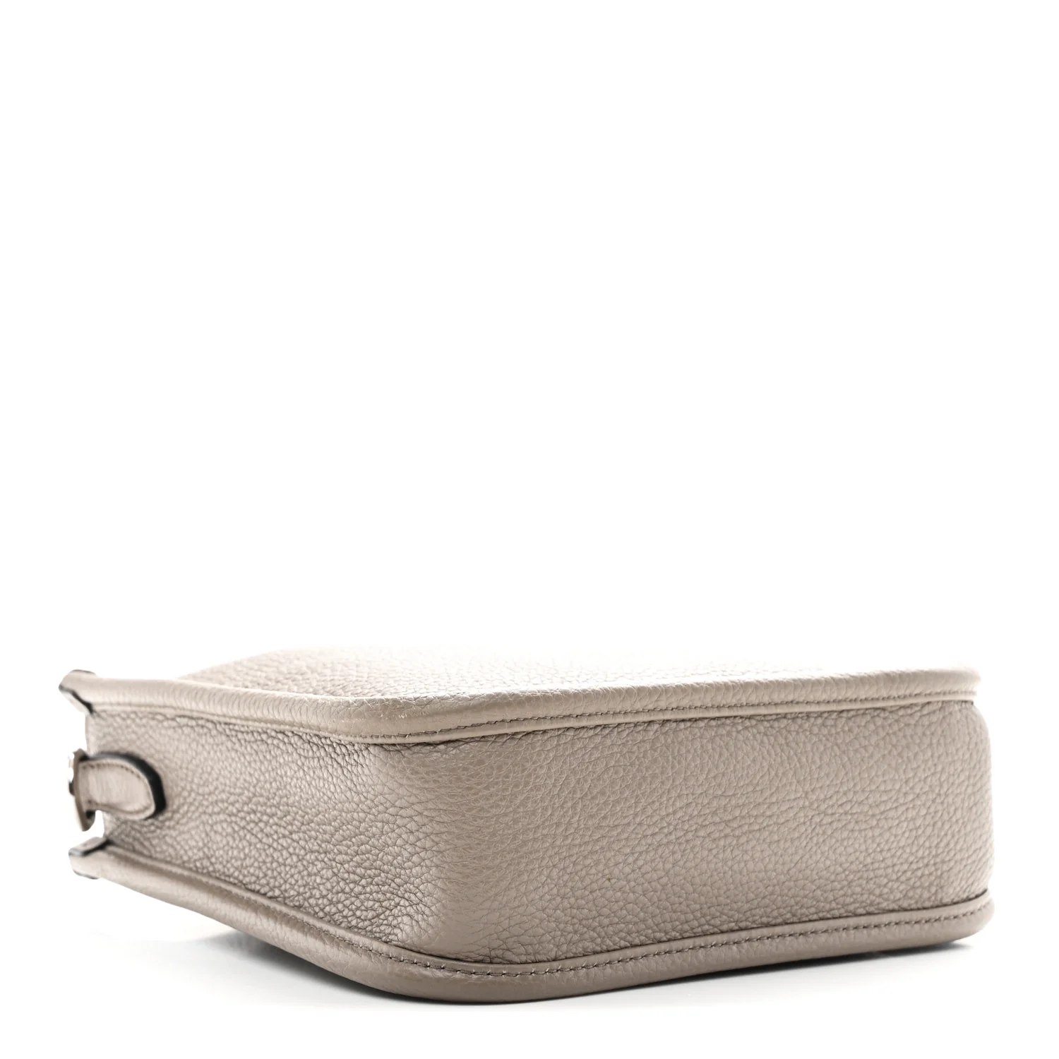Vitello Daino Soft Mini Hobo Messenger Bag Argilla - Image 4