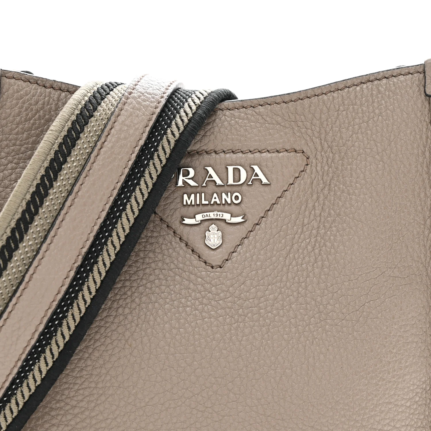 Vitello Daino Soft Mini Hobo Messenger Bag Argilla - Image 7