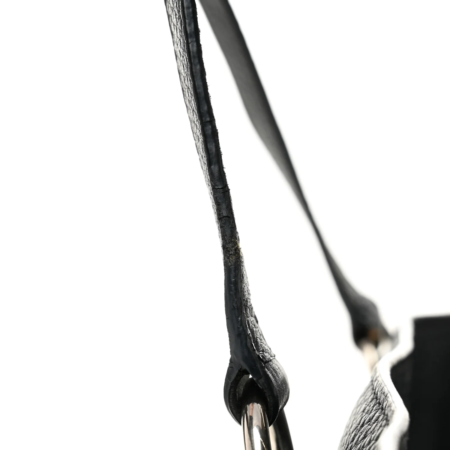 Vitello Daino Tote Black - Image 13