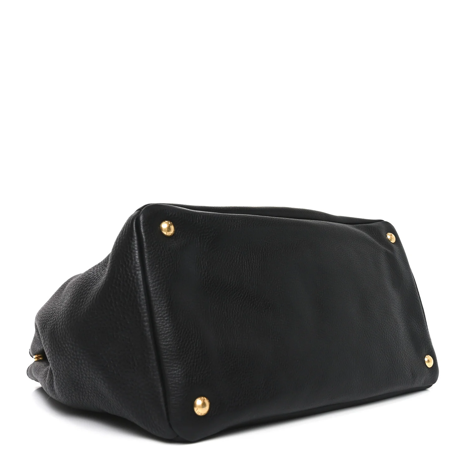 Vitello Daino Tote Black - Image 4