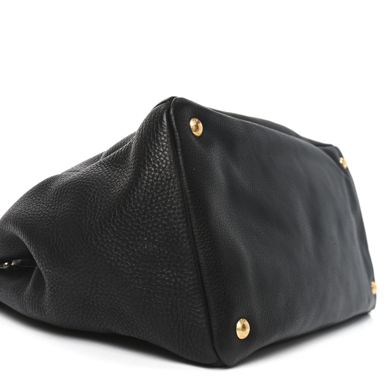 Vitello Daino Tote Black - Image 8