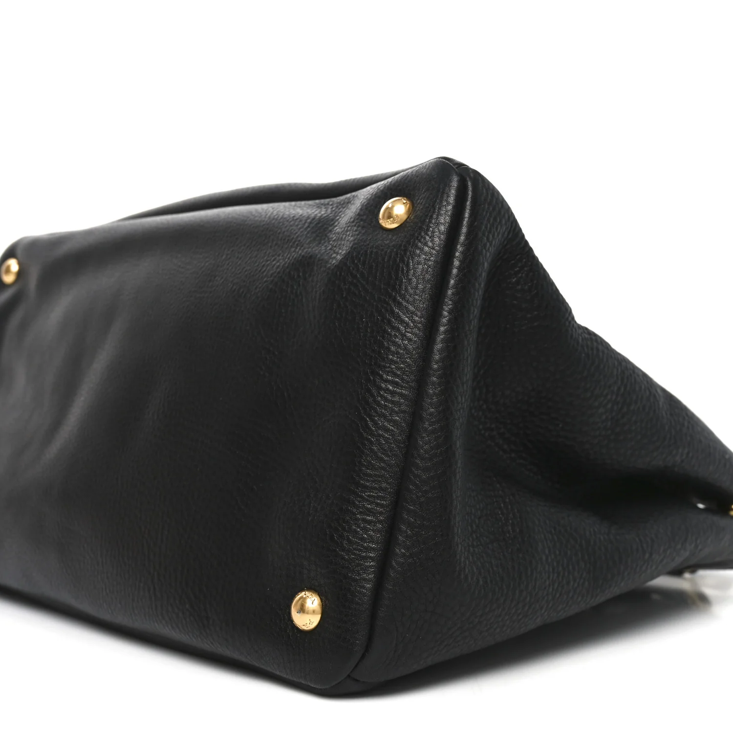 Vitello Daino Tote Black - Image 9