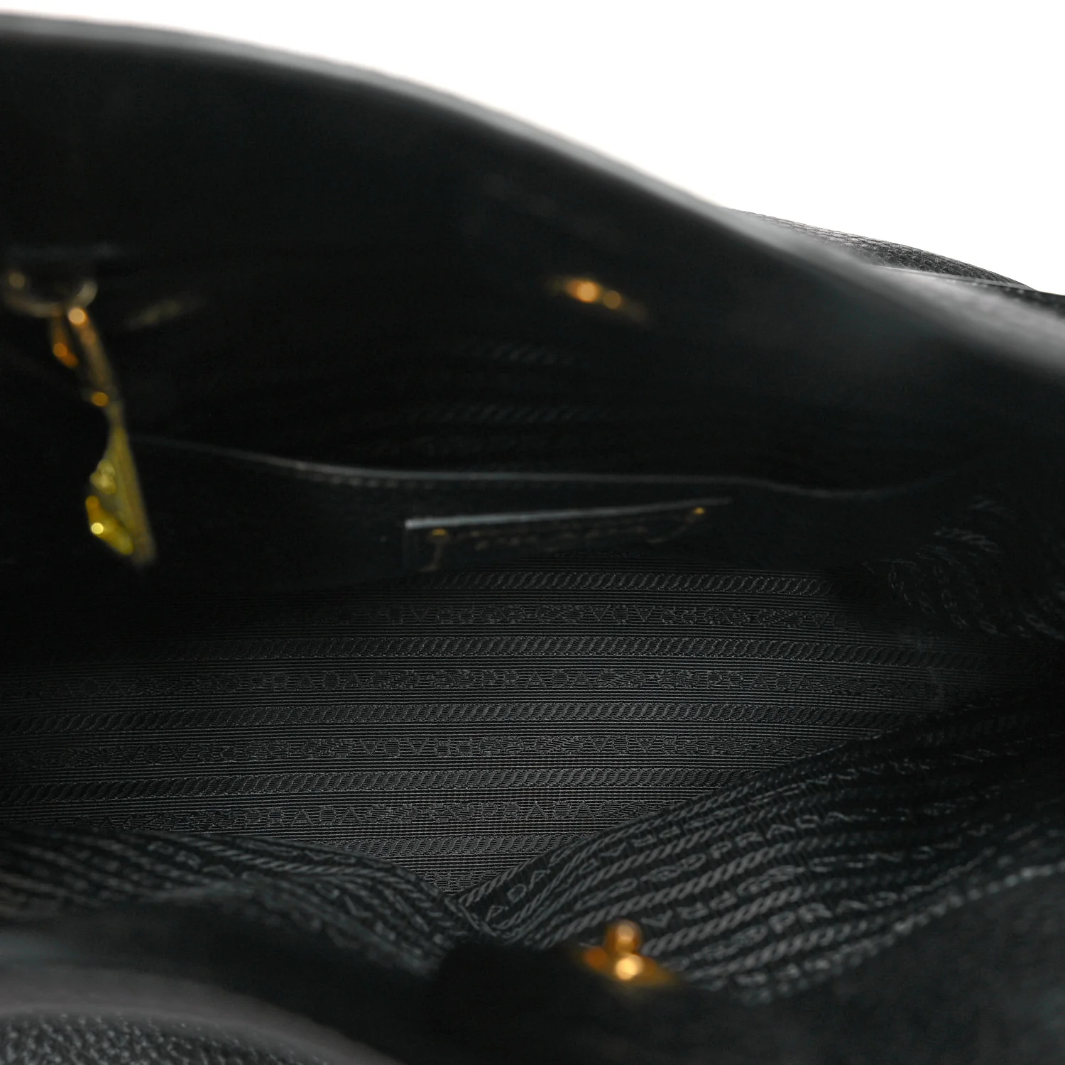 Vitello Daino Tote Black - Image 5
