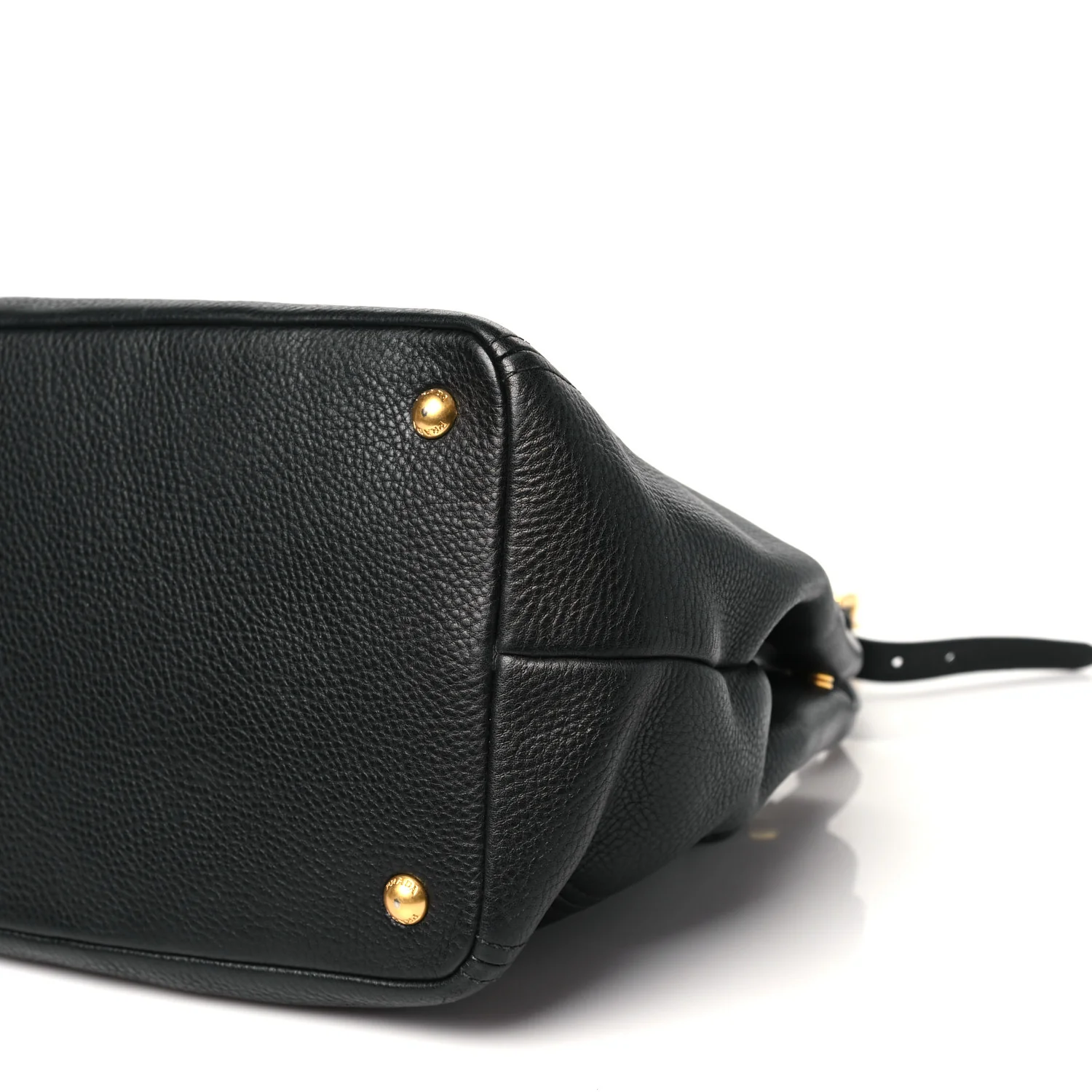 Vitello Daino Tote Black - Image 9