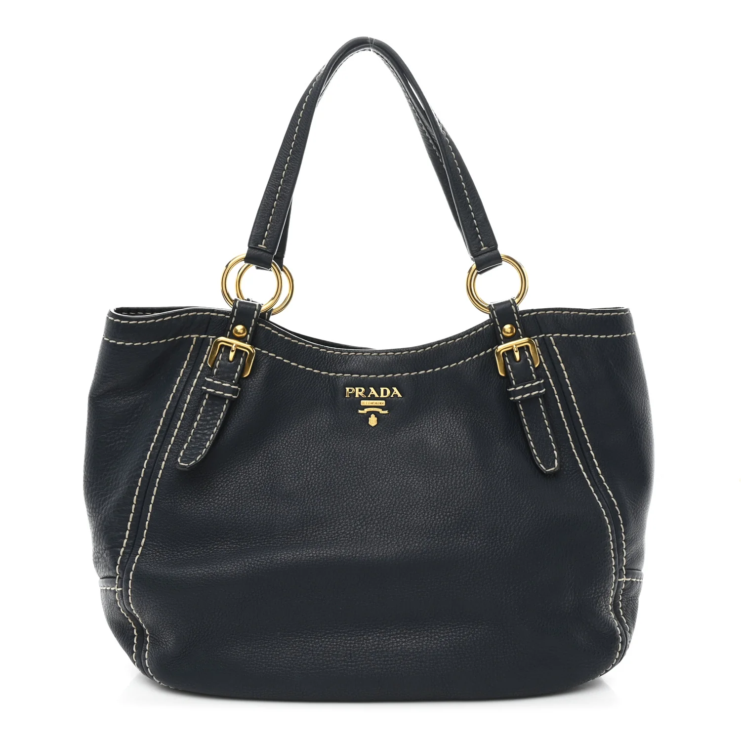 Vitello Daino Tote Bleuette