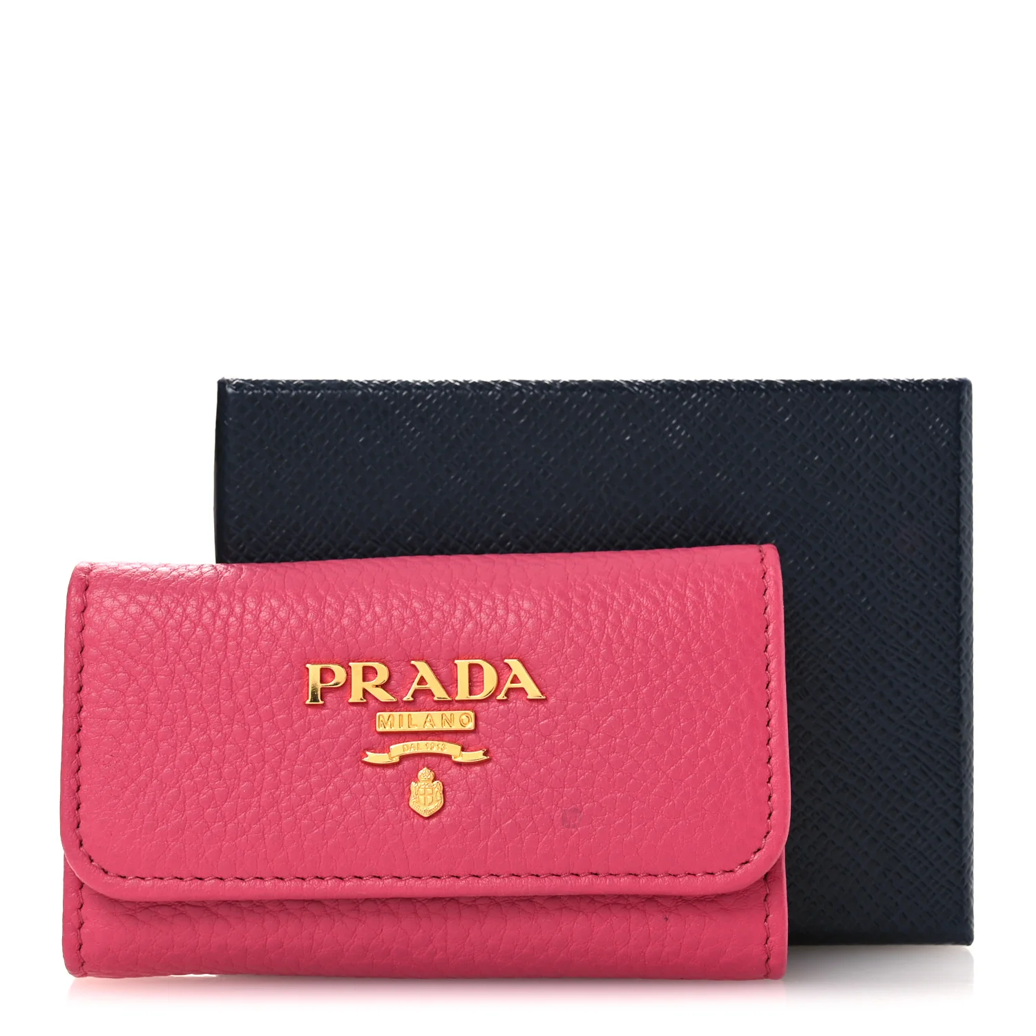 Vitello Grain 6 Key Holder Peonia - Image 8