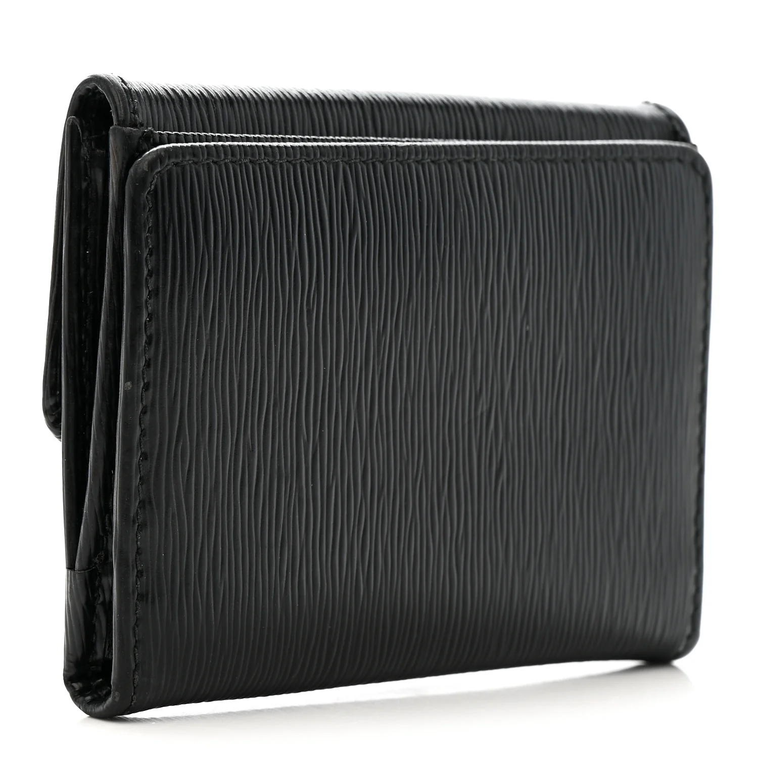 Vitello Move Metal Bi-Fold Wallet Black - Image 3