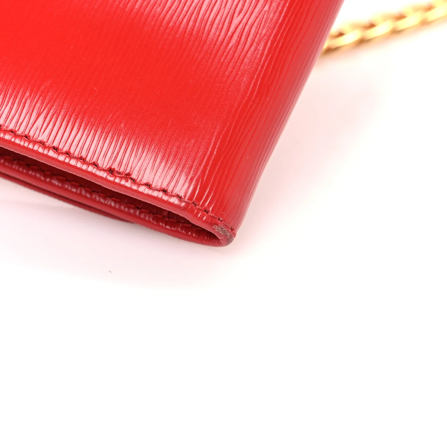 Vitello Move Metal Oro Chain Wallet Lacca - Image 11