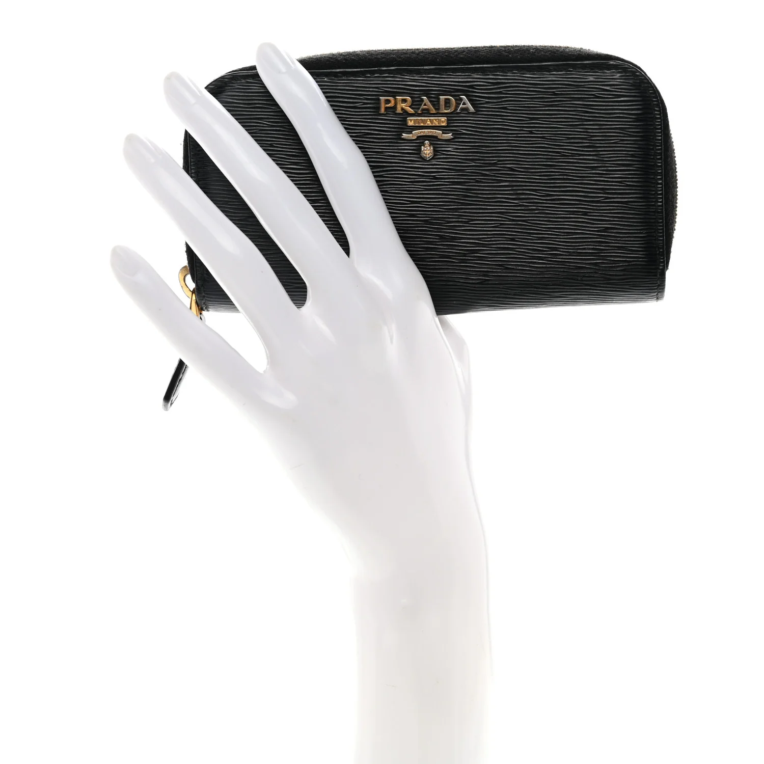 Vitello Move Zip Around 6 Key Holder Black - Image 2