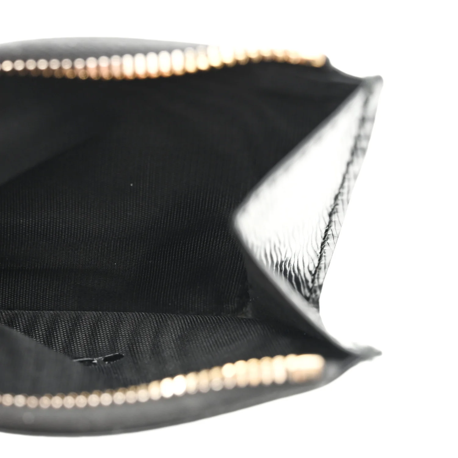 Vitello Move Zip Top Card Holder Wallet Black - Image 5