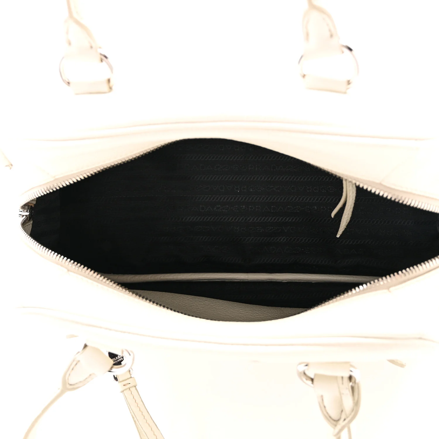 Vitello Phenix Bowling Bag Talco - Image 5
