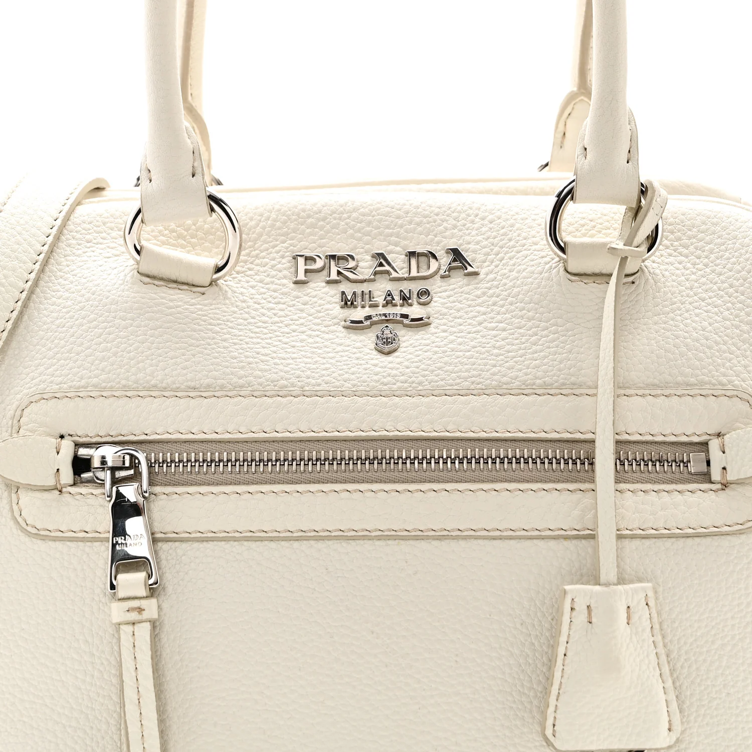 Vitello Phenix Bowling Bag Talco - Image 7