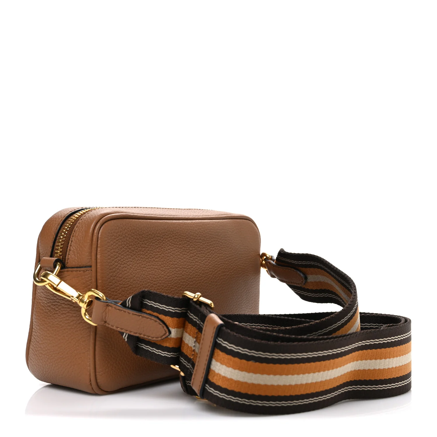 Vitello Phenix Camera Bag Caramel - Image 3