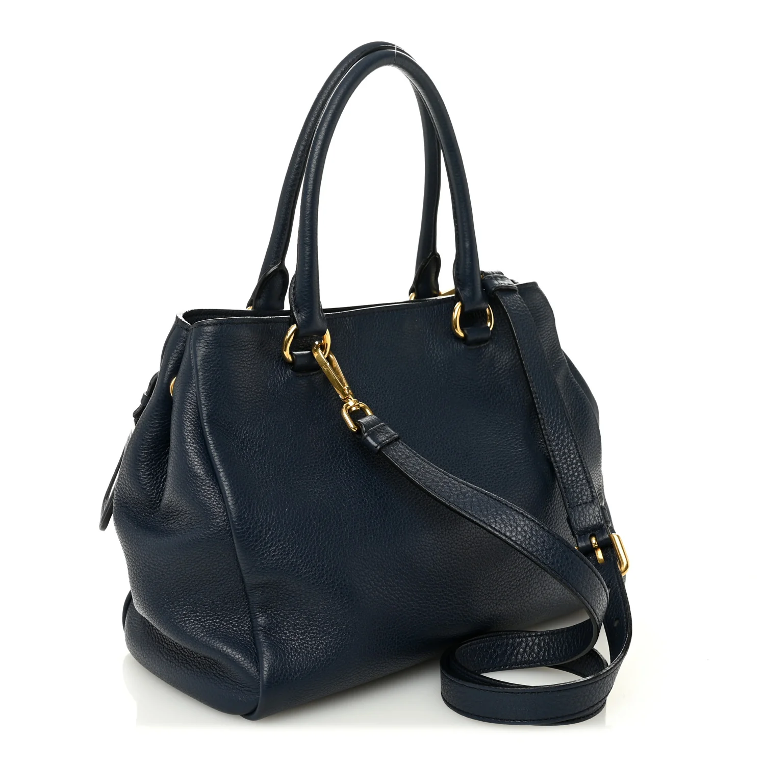 Vitello Phenix Shopping Satchel Baltico - Image 3