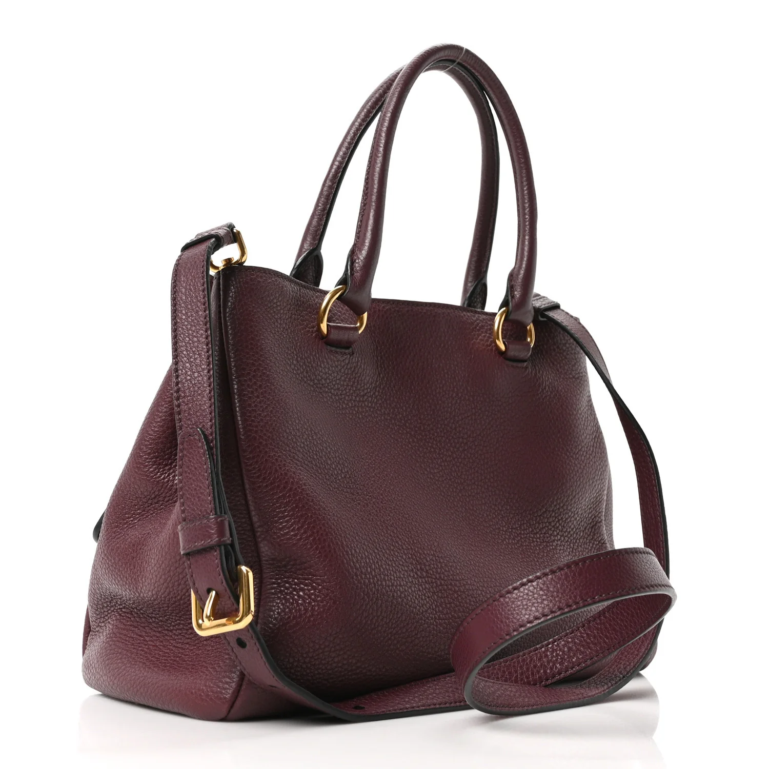 Vitello Phenix Shopping Tote Granato - Image 3