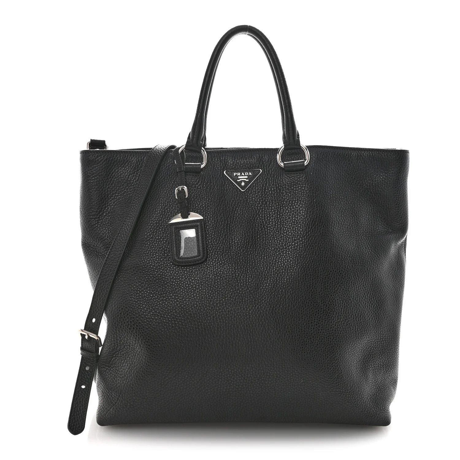 Vitello Phenix Tote Black