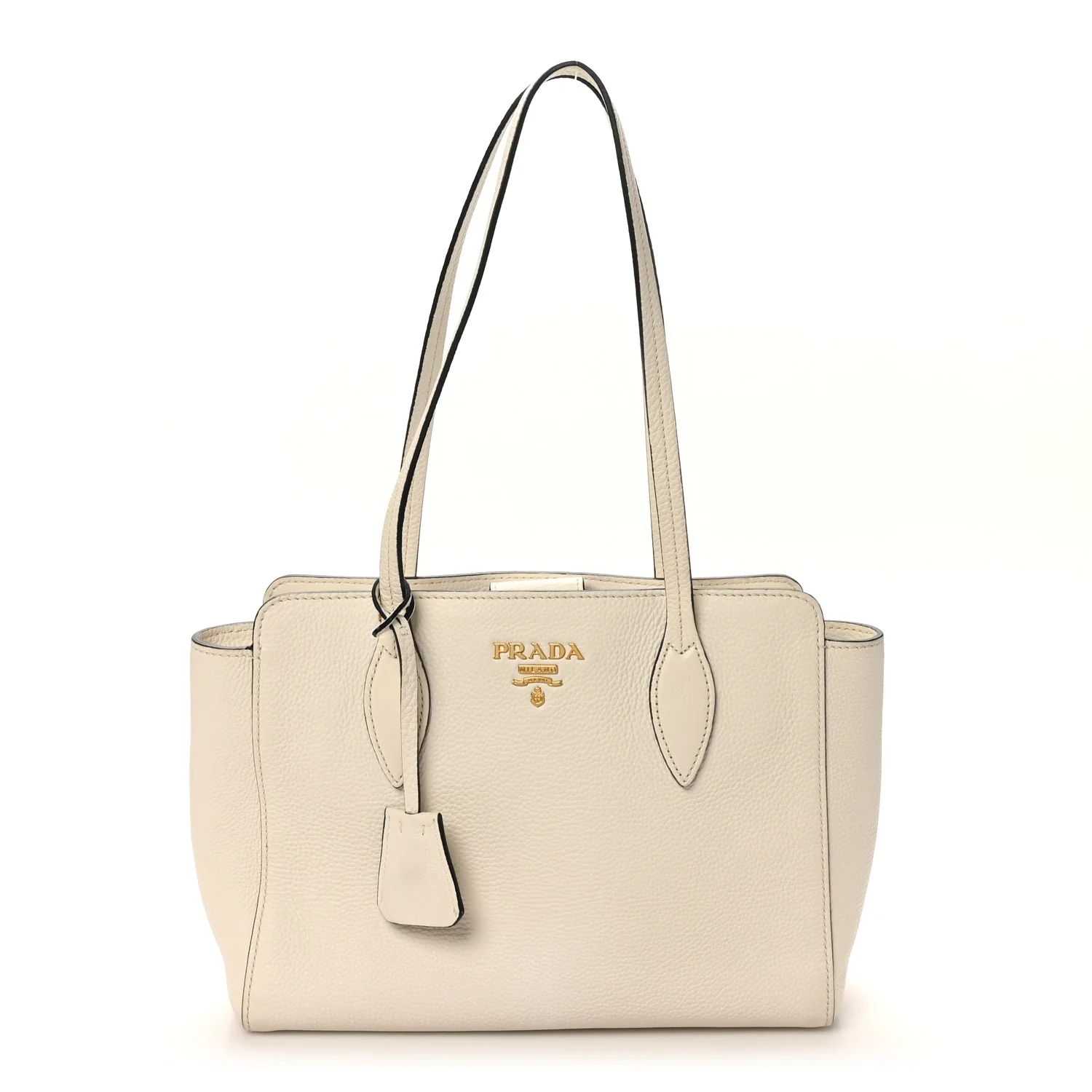 Vitello Phenix Tote White