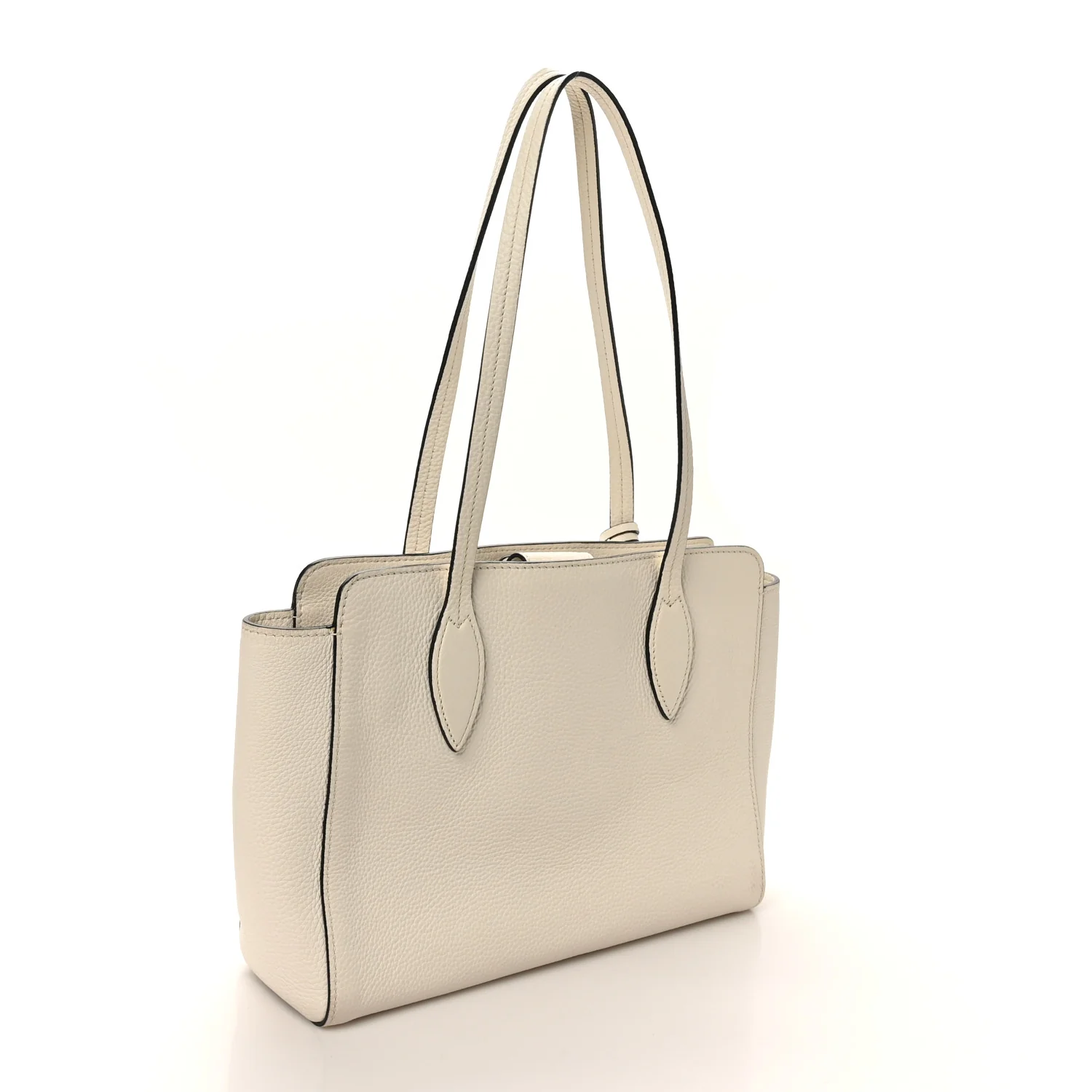 Vitello Phenix Tote White - Image 2