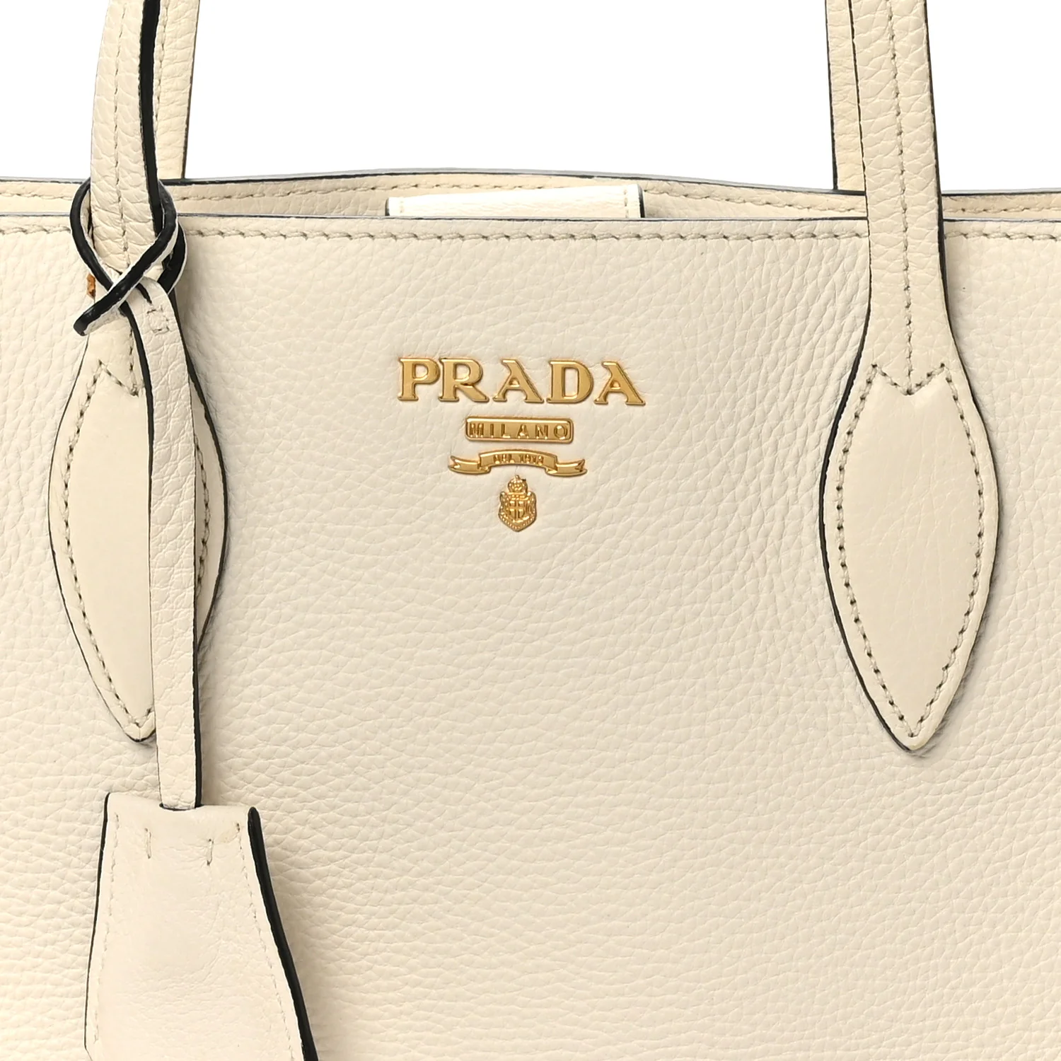 Vitello Phenix Tote White - Image 7