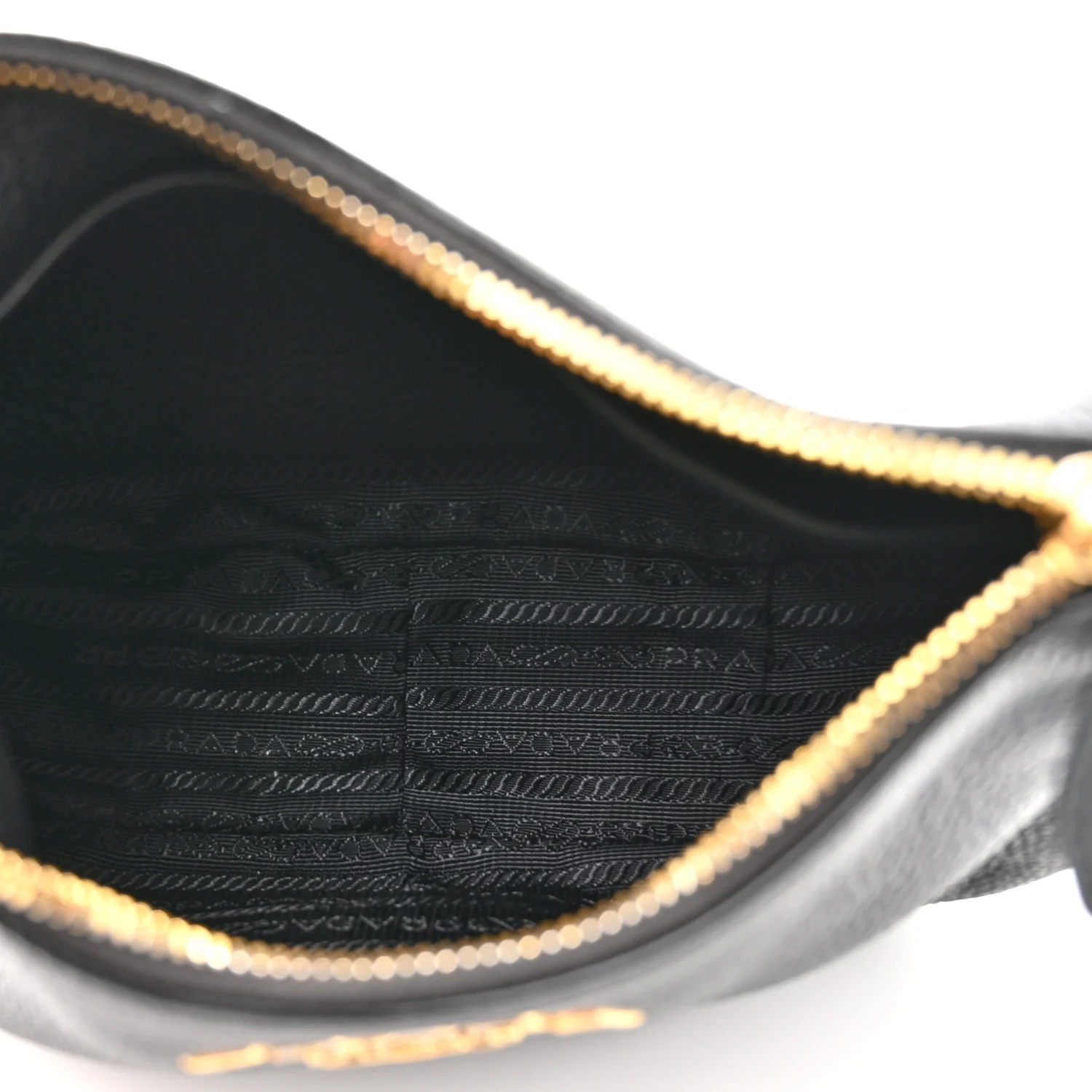 Vitello Phenix Zippered Messenger Hobo Black - Image 5