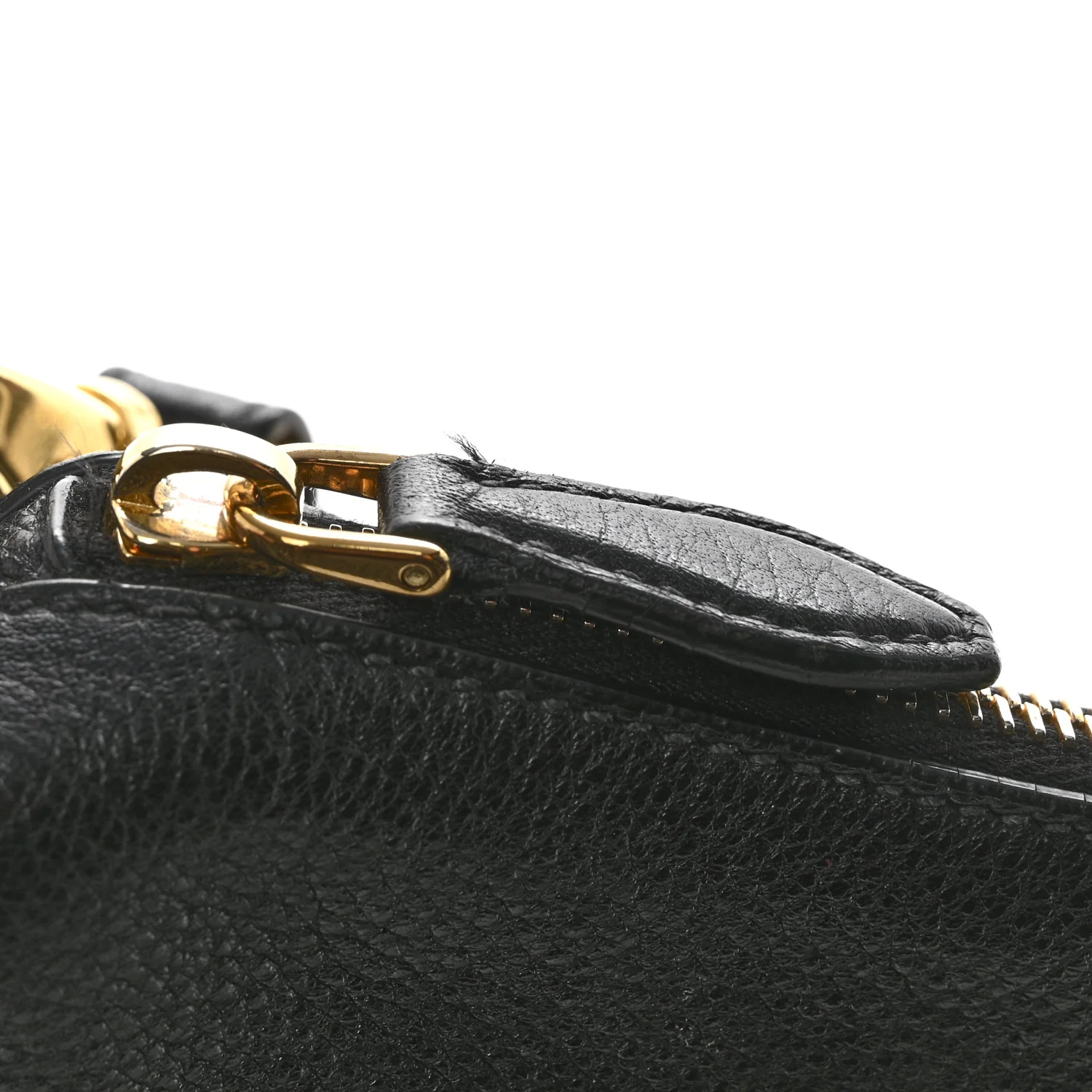 Vitello Phenix Zippered Messenger Hobo Black - Image 13