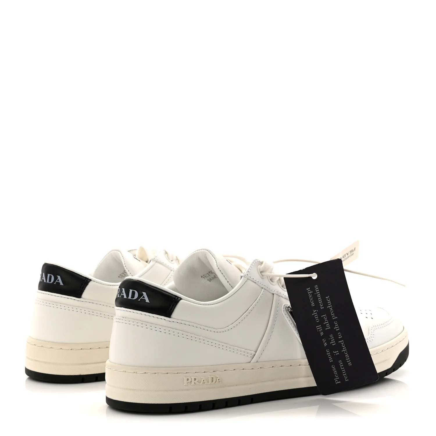 Vitello Rois Triangle Womens Downtown Low Top 30mm Sneakers 38 White Black - Image 4
