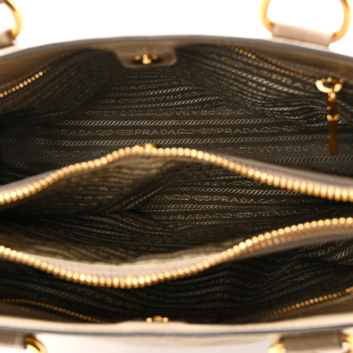 Vitello Shine Shopping Satchel Pomice - Image 5