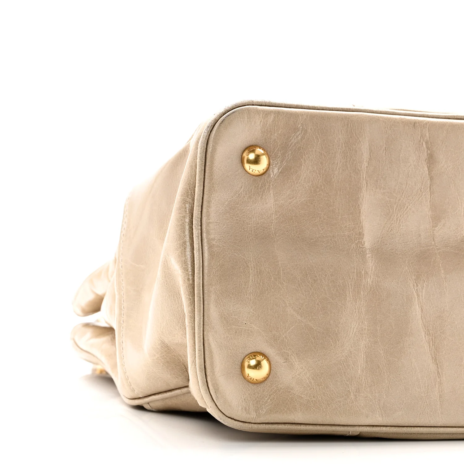 Vitello Shine Shopping Satchel Pomice - Image 8