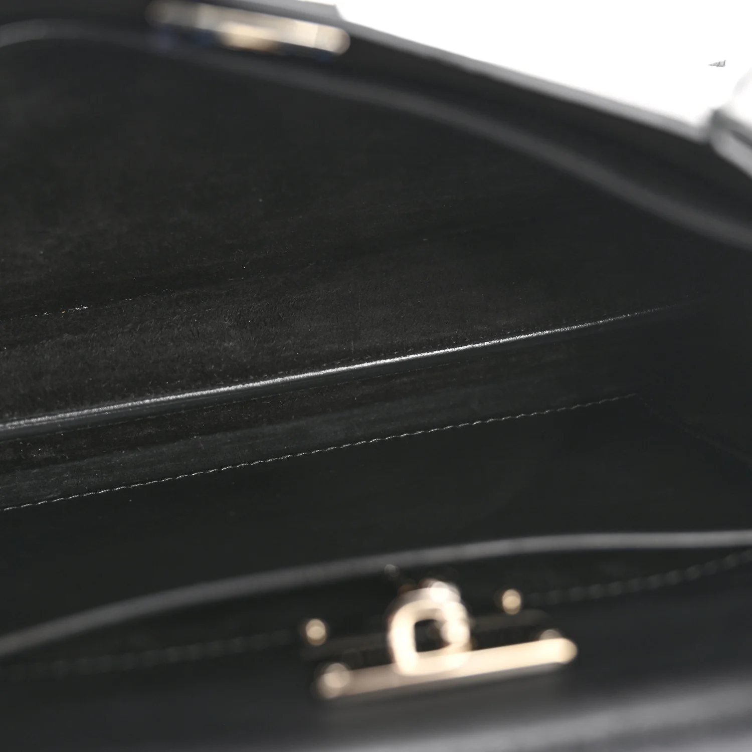 Calfskin Small Hava Top Handle Bag Black Multicolor - Image 5