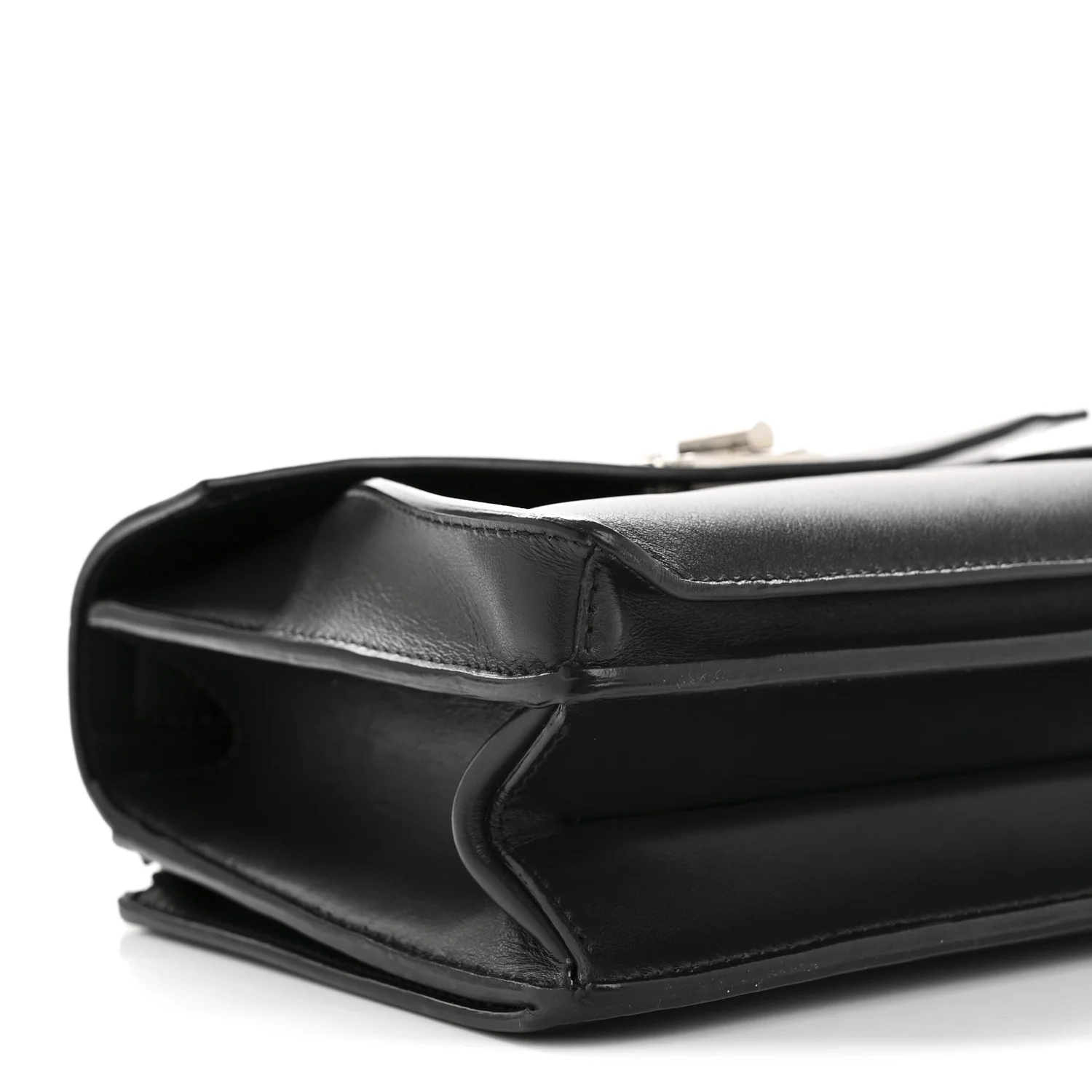 Calfskin Small Hava Top Handle Bag Black Multicolor - Image 8