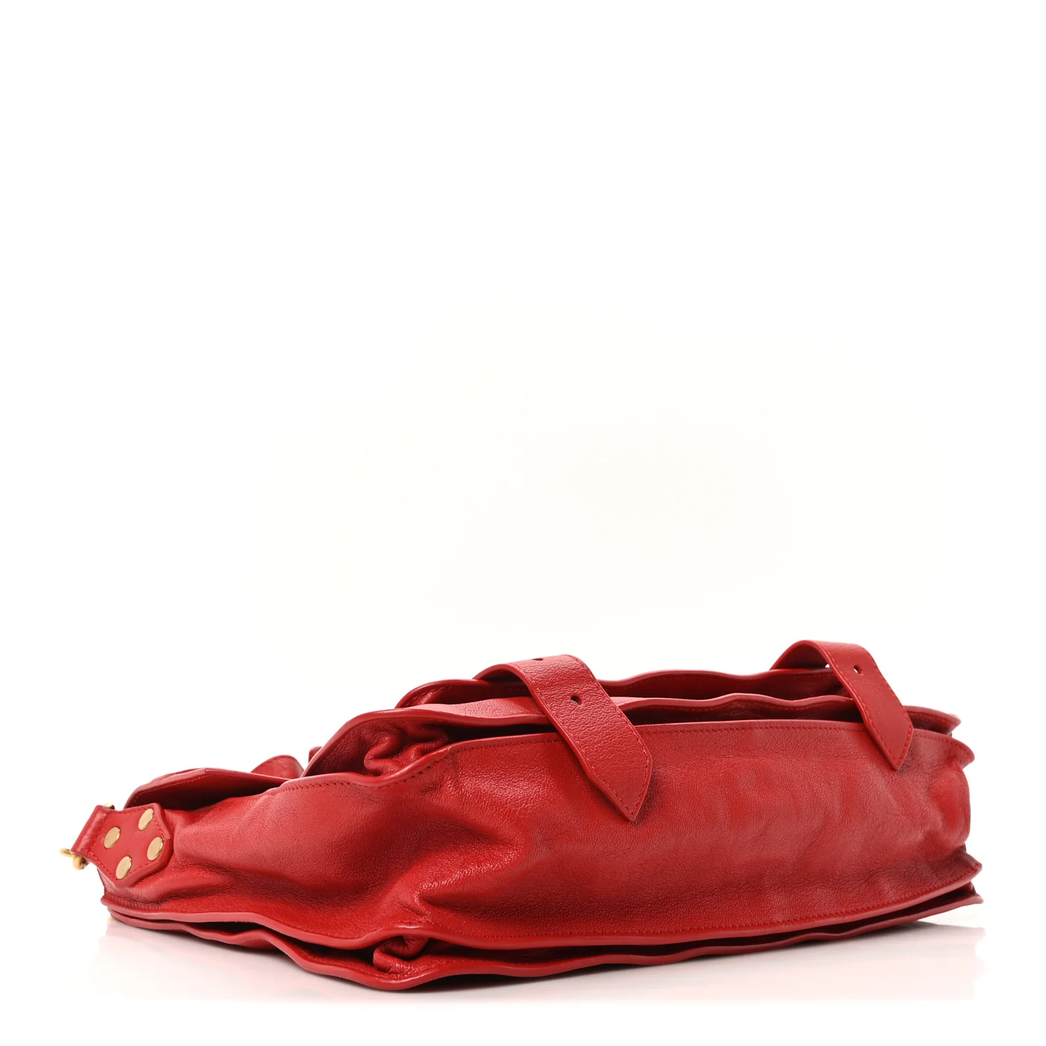 Lambskin Medium PS1 Satchel Bright Red - Image 4