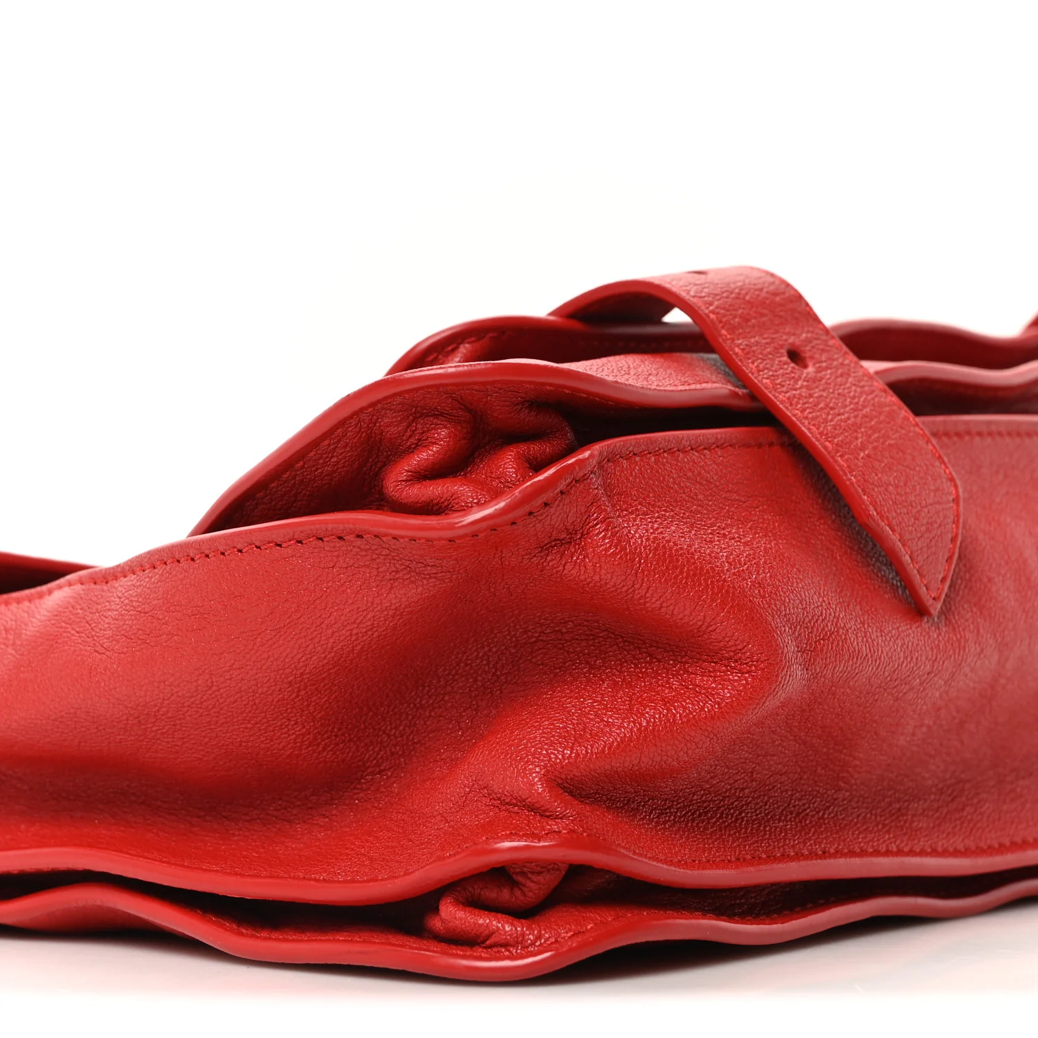 Lambskin Medium PS1 Satchel Bright Red - Image 8