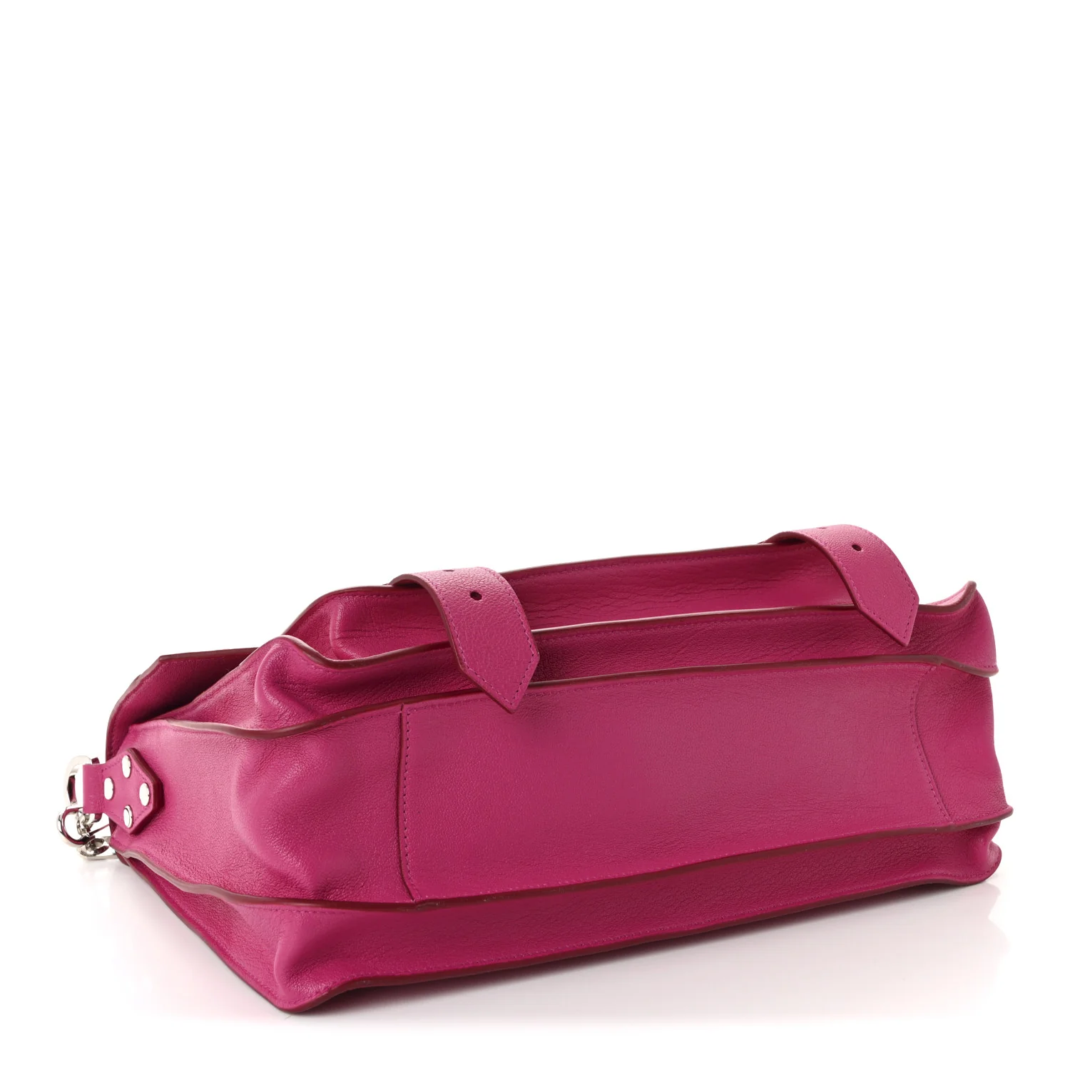 Lambskin Medium PS1 Satchel Fuchsia - Image 4