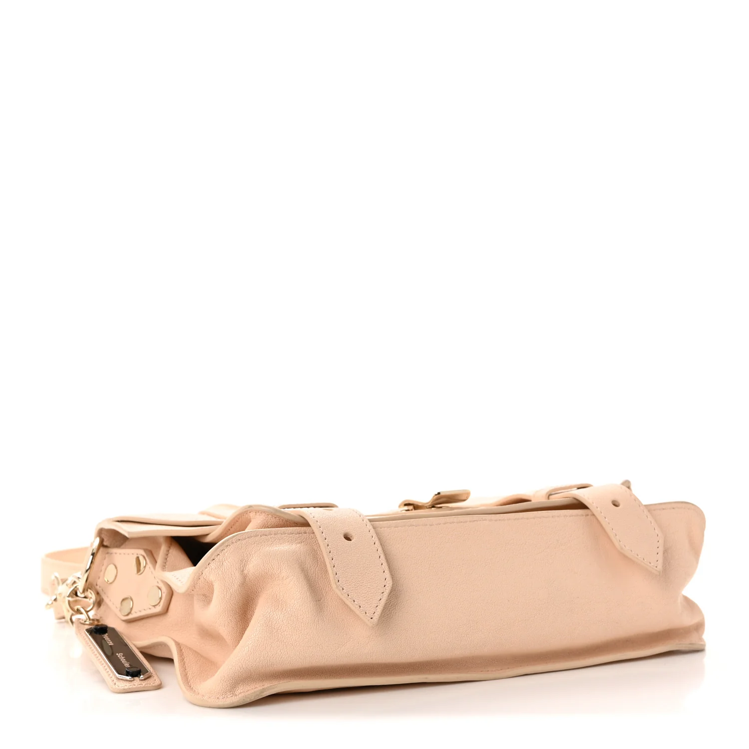 Lambskin Tiny PS1 Satchel Nude - Image 4