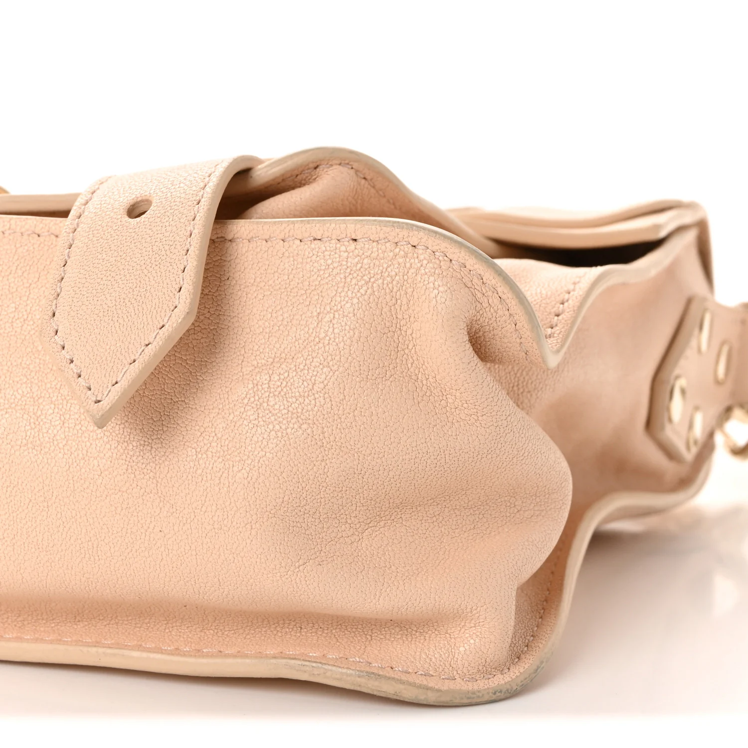 Lambskin Tiny PS1 Satchel Nude - Image 9