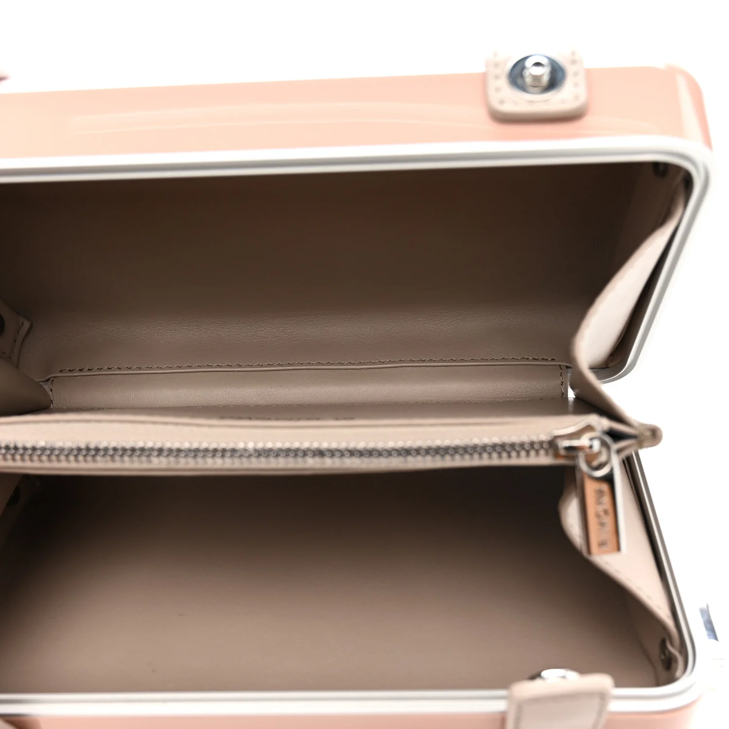 Gloss Polycarbonate Personal Cross-Body Bag Desert Rose - Image 5