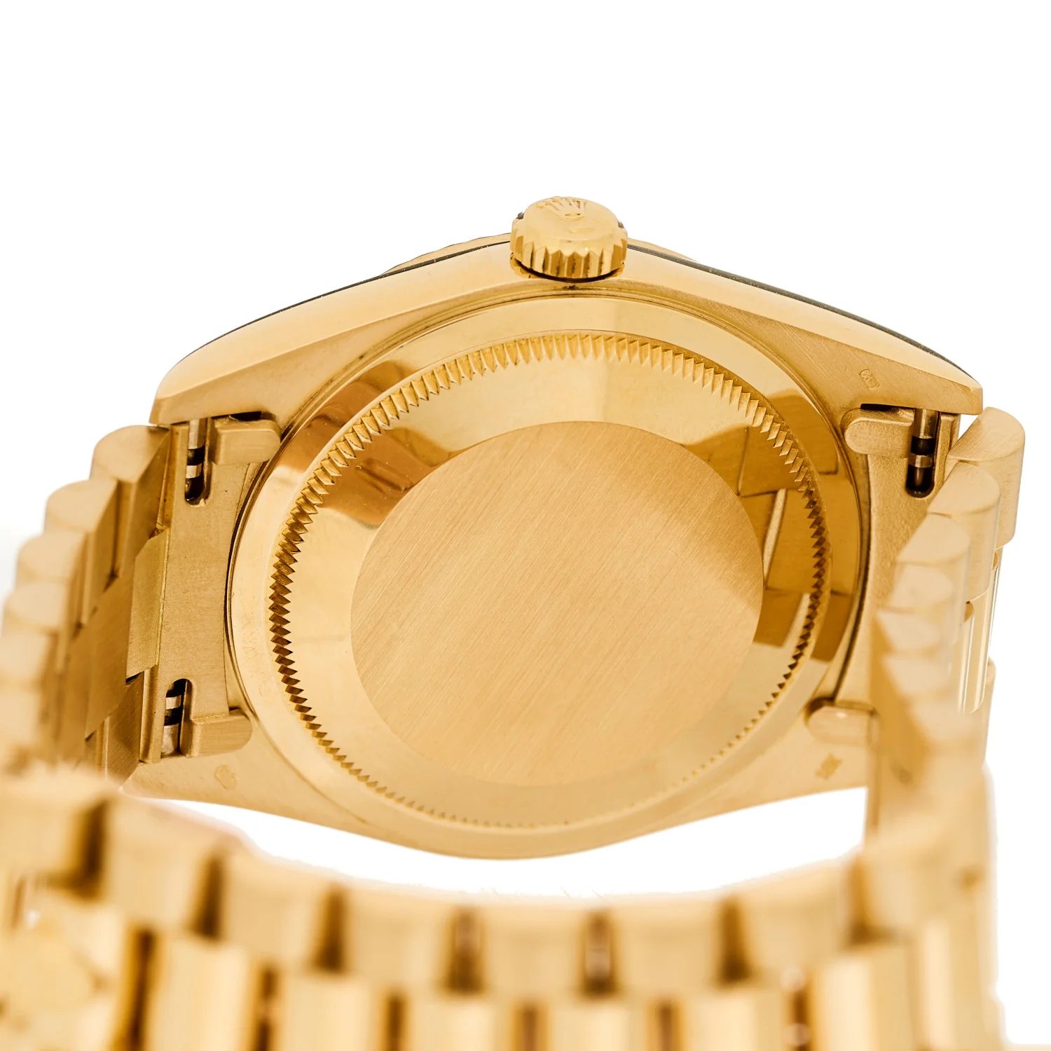 18K Yellow Gold 36mm Oyster Perpetual Day-Date President Watch Champagne 18238 - Image 4