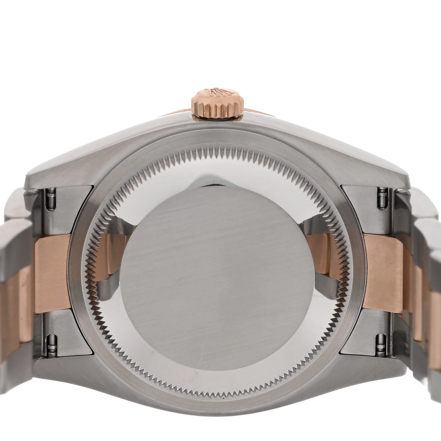 Stainless Steel 18K Everose Gold 36mm Oyster Perpetual Datejust Watch Slate 126201 - Image 4