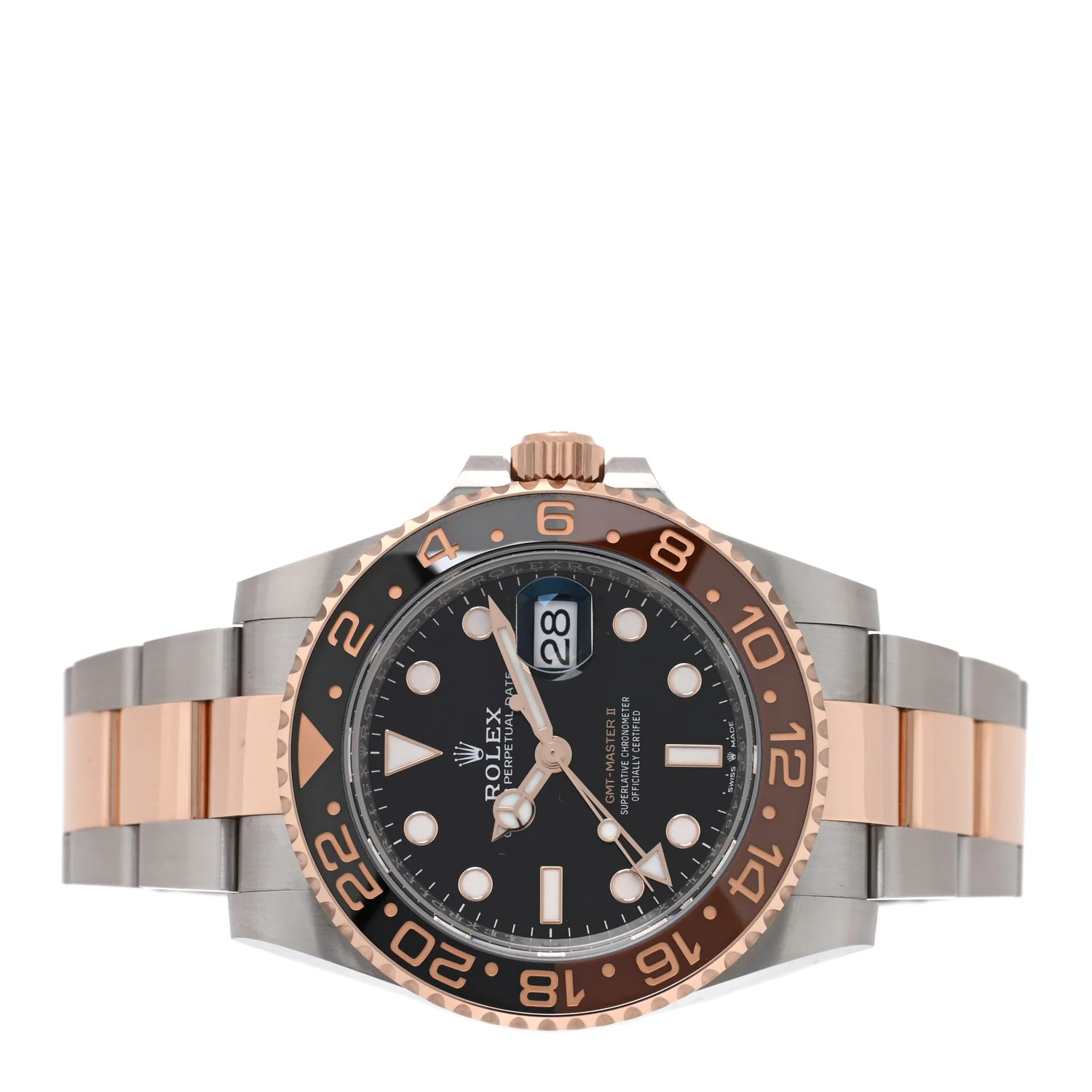 Stainless Steel 18K Everose Gold 40mm GMT-Master II Root Beer Watch 126711CHNR - Image 2